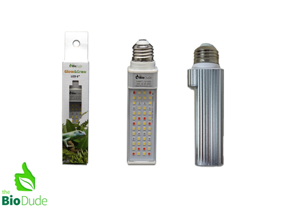 Bio Dude Glow & Grow LED de 6"
