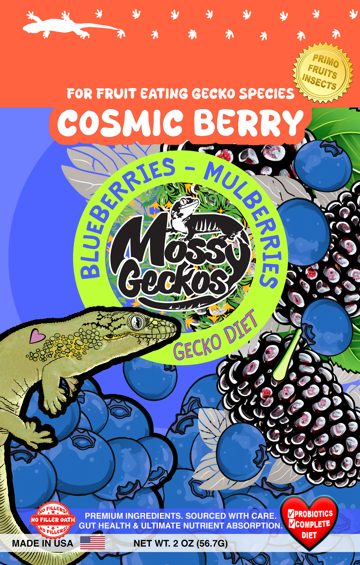 2oz 2 Pack Gecko Diets