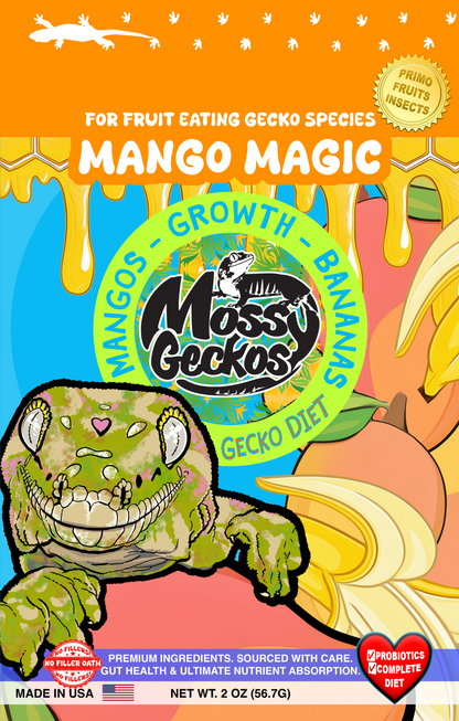 Mango Magic Gecko Diet